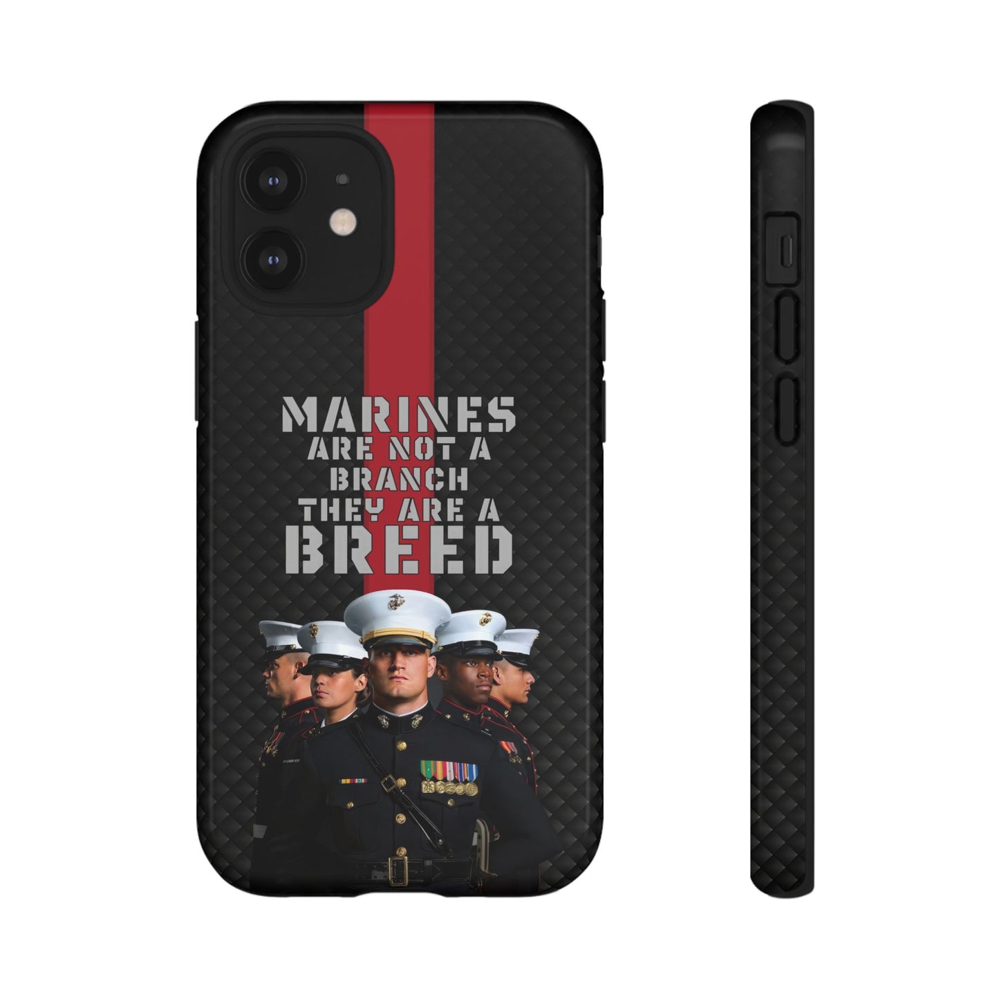 Marine Corps Tough iPhone Case - Proud Military Supporter