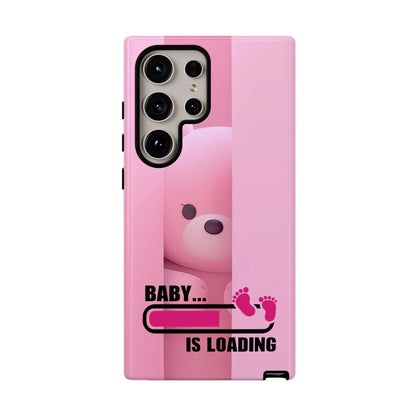 Cute Baby Loading Tough Case - Expecting Parents Accessory