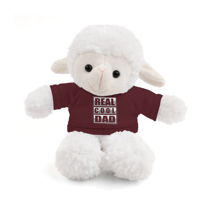 Stuffed Animal Toy with Tee - Real Cool Dad Cuddly Plush for Dads