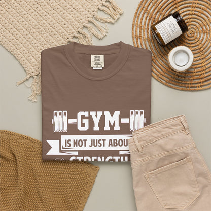 Strength Mind Gym T-Shirt - Unisex Garment-Dyed Tee