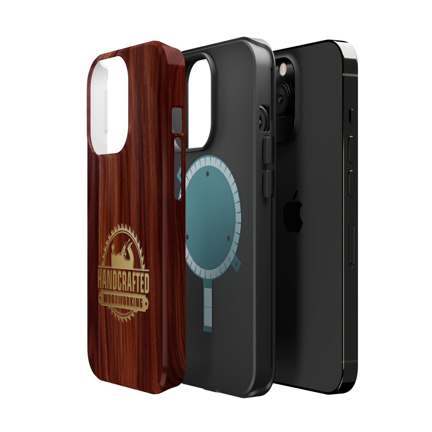 Woodworking Logo Magnetic iPhone Case