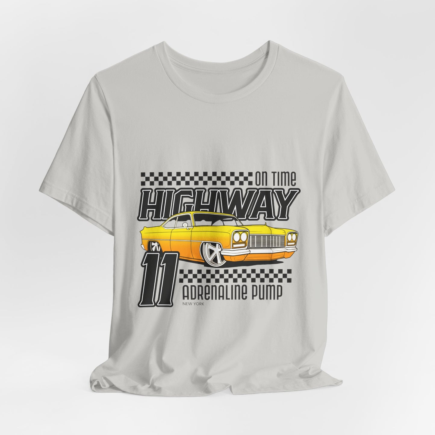 On Time Highway Adrenaline Pump Unisex Jersey Short Sleeve Tee