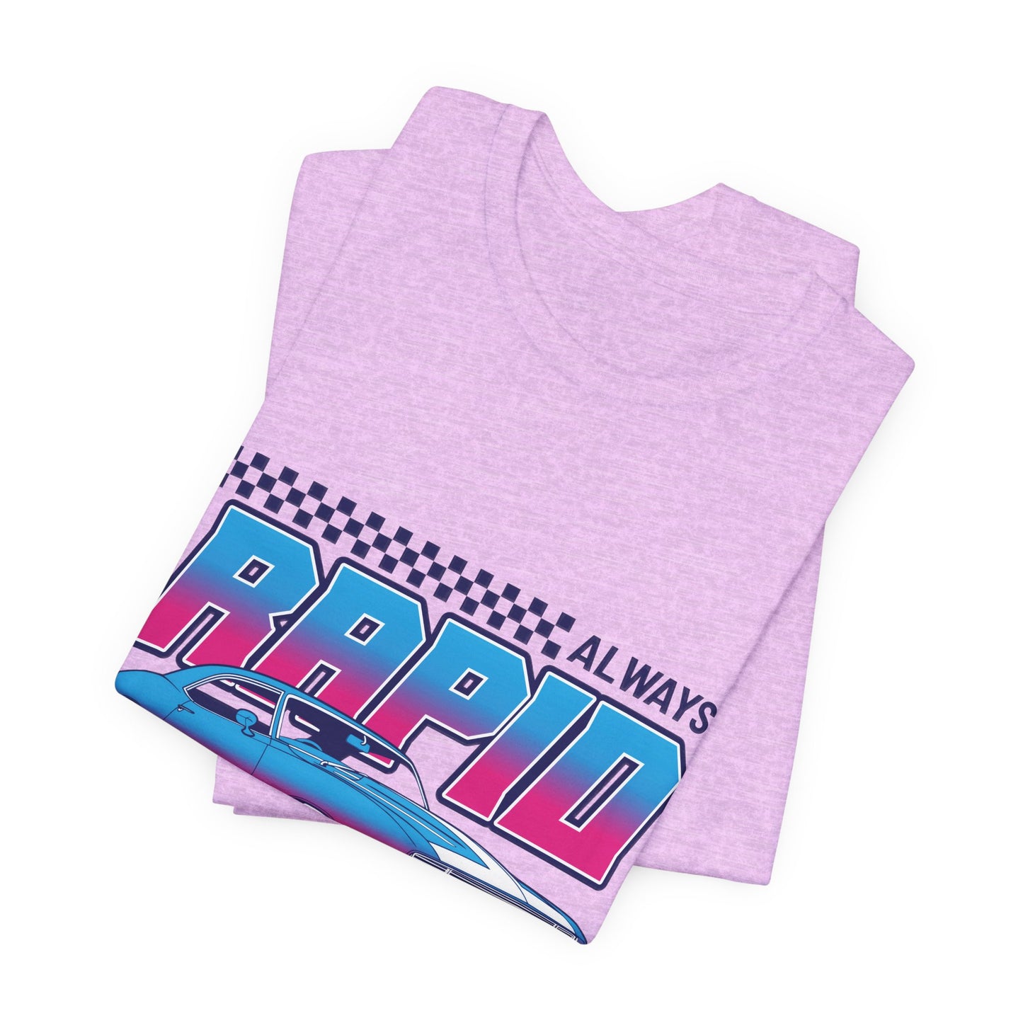 Camiseta de manga corta unisex "Conducir siempre rápido es mi meditación" 