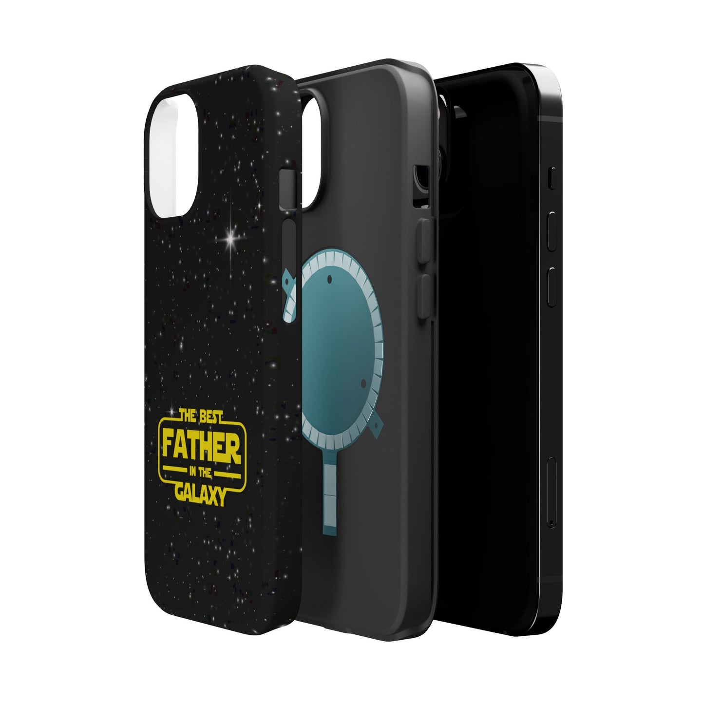 Galaxy-Themed iPhone Magnetic Case - Perfect Gift for the Best Father
