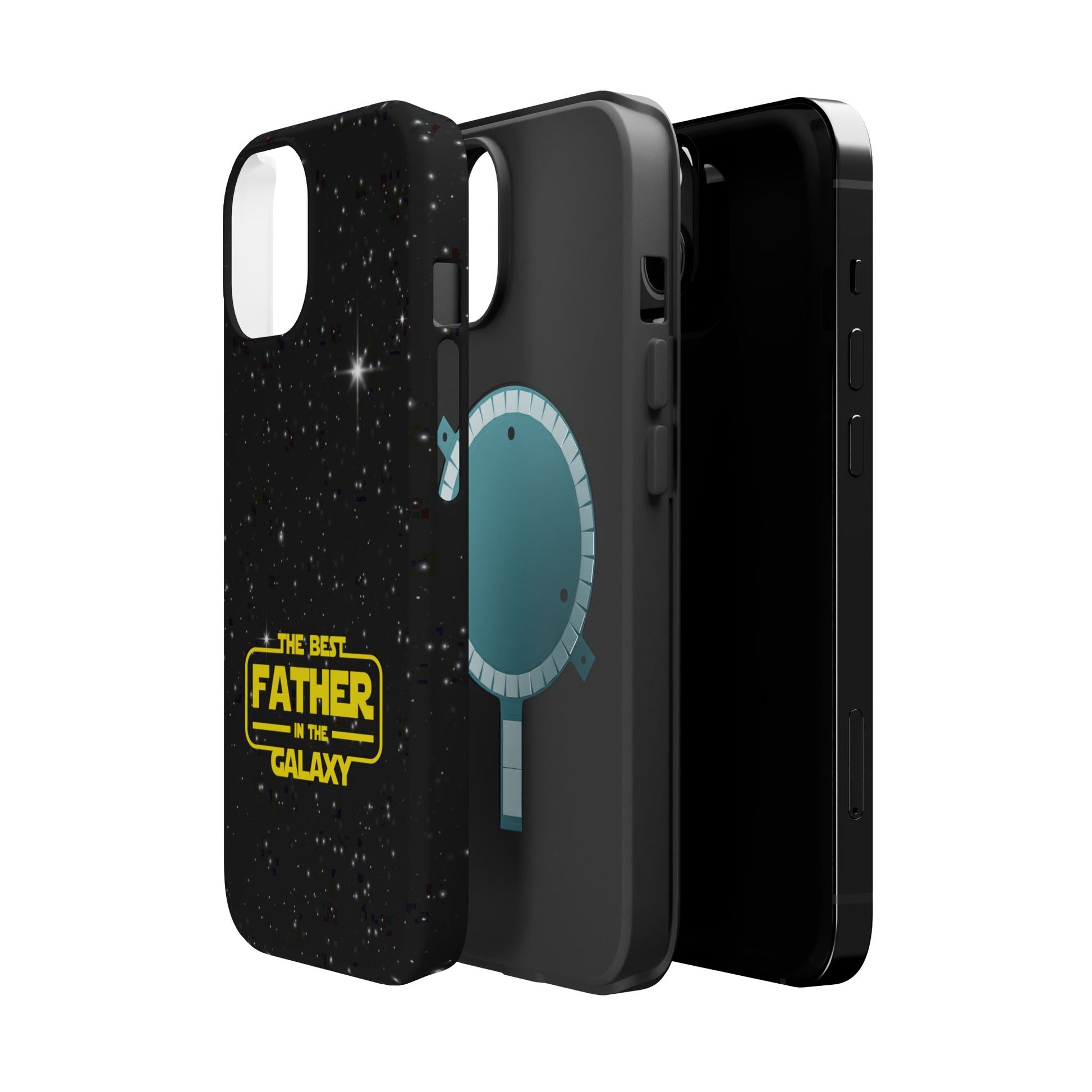 Galaxy-Themed iPhone Magnetic Case - Perfect Gift for the Best Father