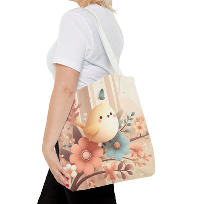 Pastel Canary Tote Bag