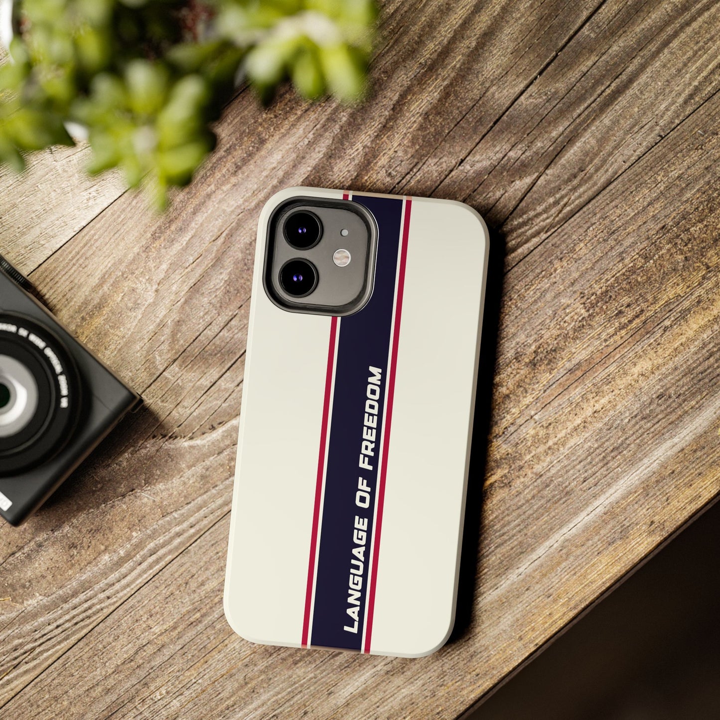 Language of Freedom Tough Phone Cases