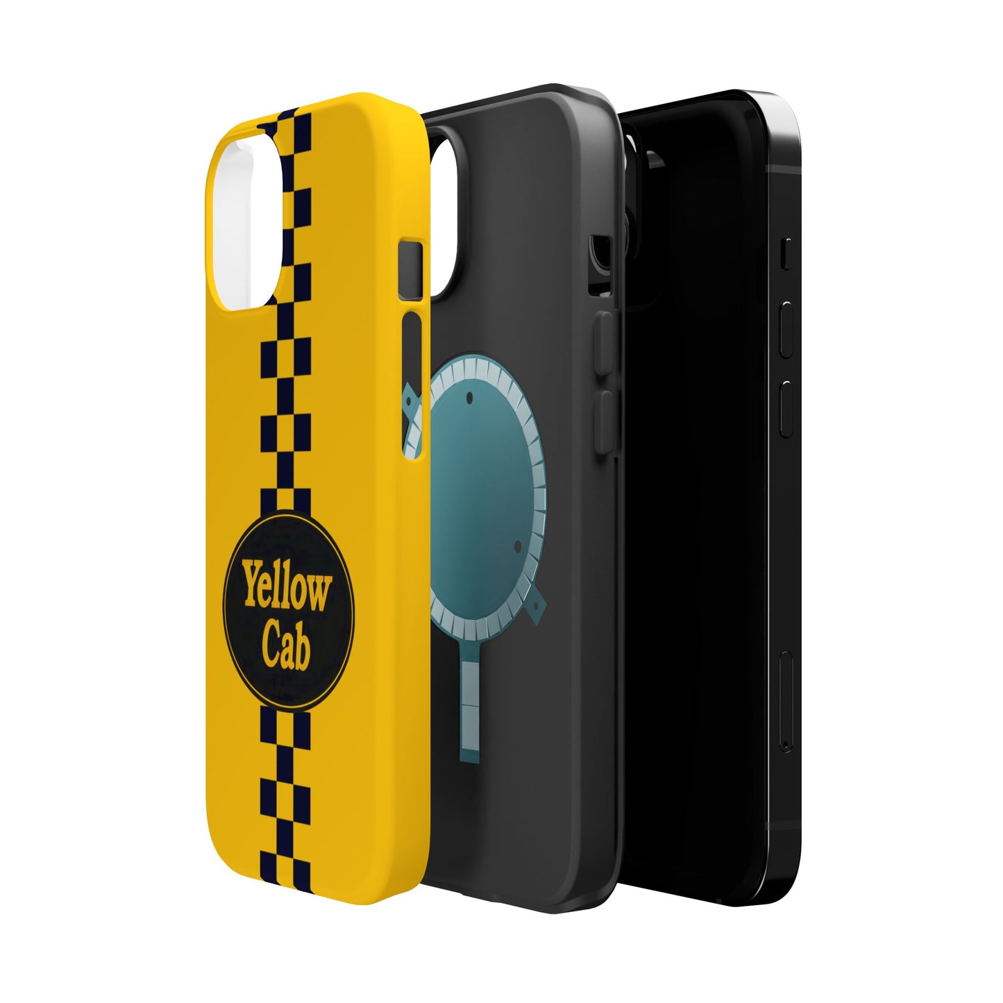 Yellow Cab Magnetic Phone Cases, Taxi Driver