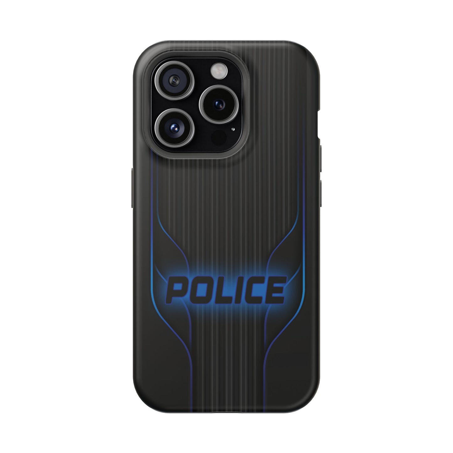 Police Magnetic Phone Cases, Blue Light