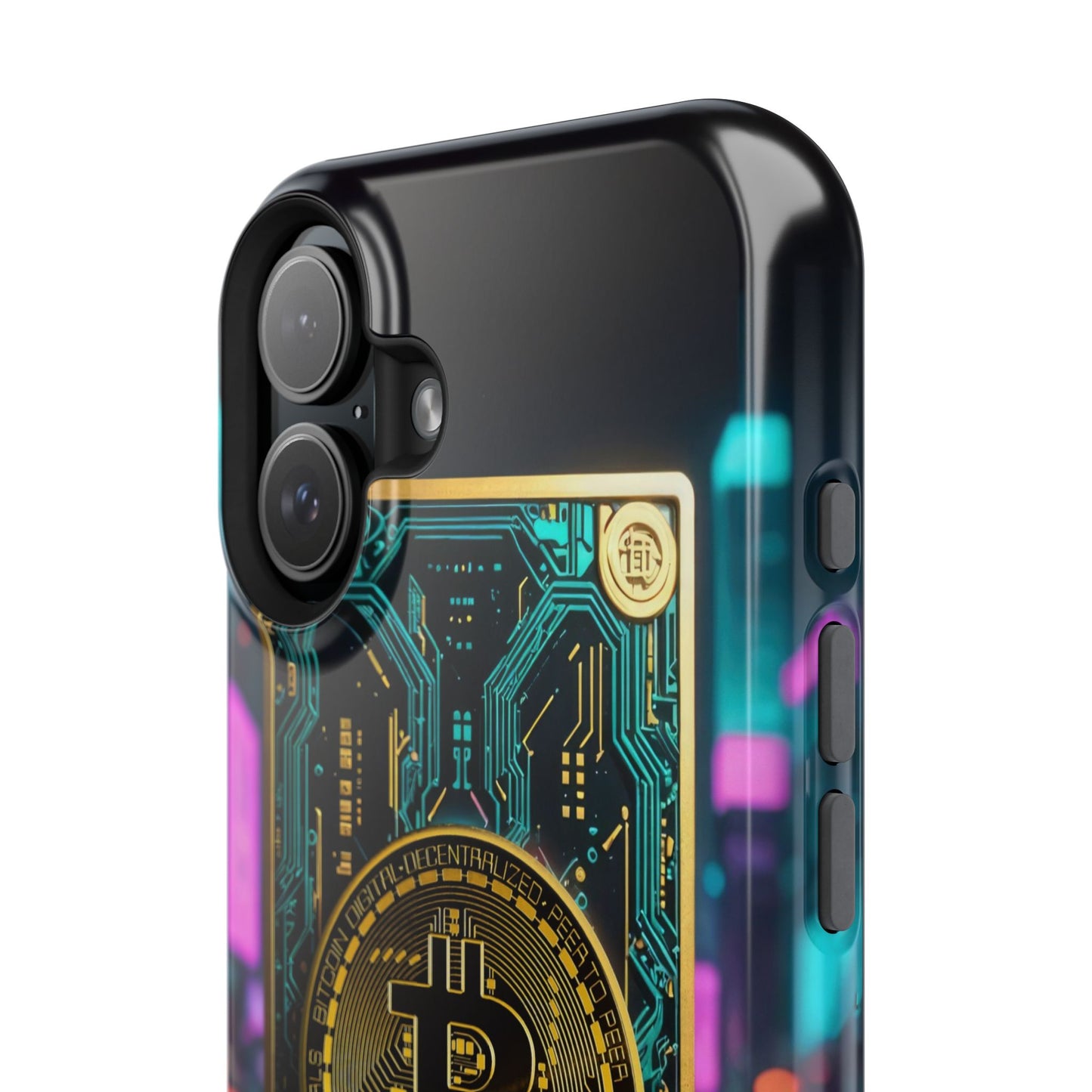 Bitcoin Magnetic Phone Case, Unique Phone Cover