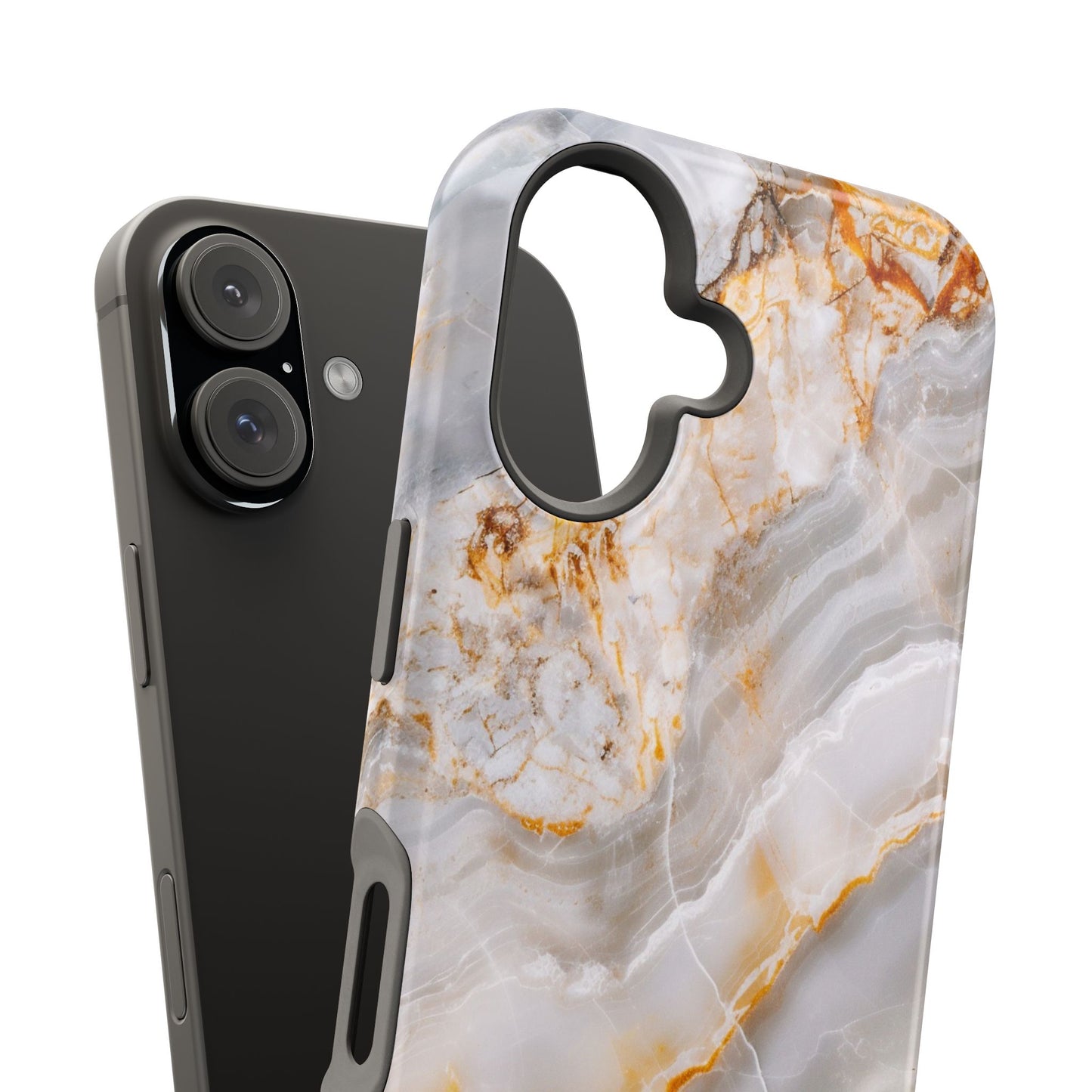 Pure Elegance Marble Magnetic iPhone Case, Stylish & Trendy Accessories