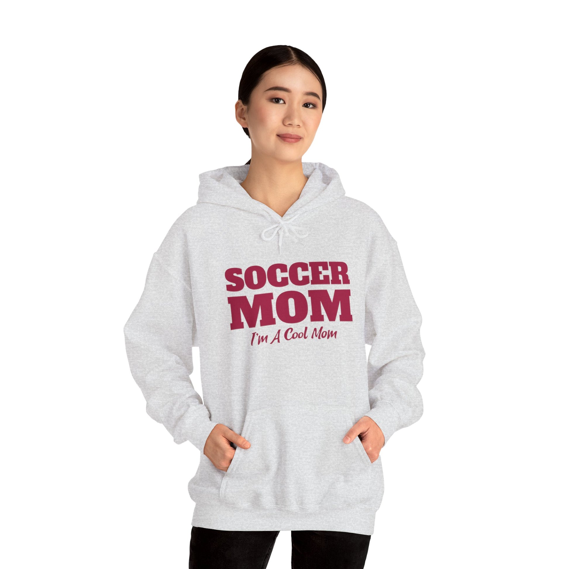Soccer Mom I'm A Cool Mom Hooded Sweatshirt