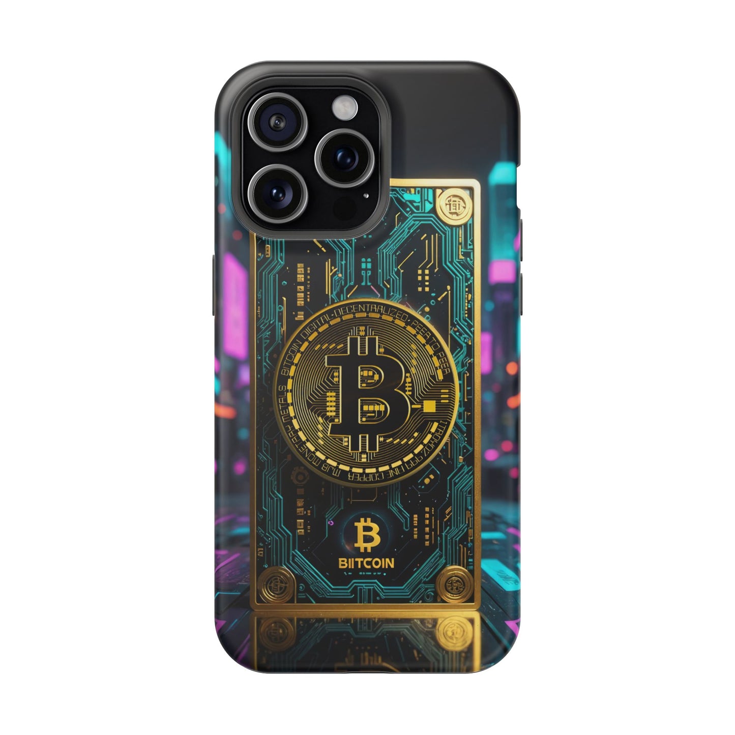 Bitcoin Magnetic Phone Case, Unique Phone Cover