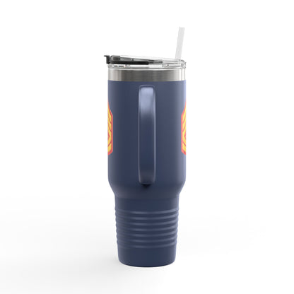 Custom Insulated Travel Mug, 40oz - Perfect for Military Fans, Ideal Gift for Veterans, Outdoor Adventure Essential, Durable