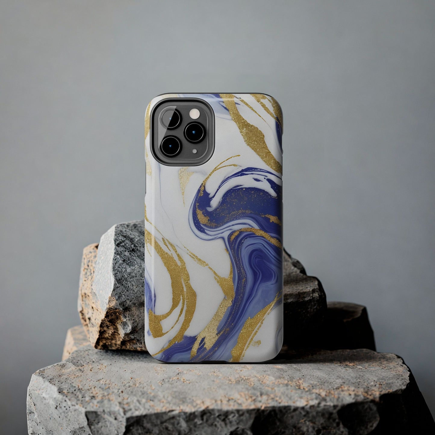 Elegant Marble Phone Case, Stylish Tech Accessory