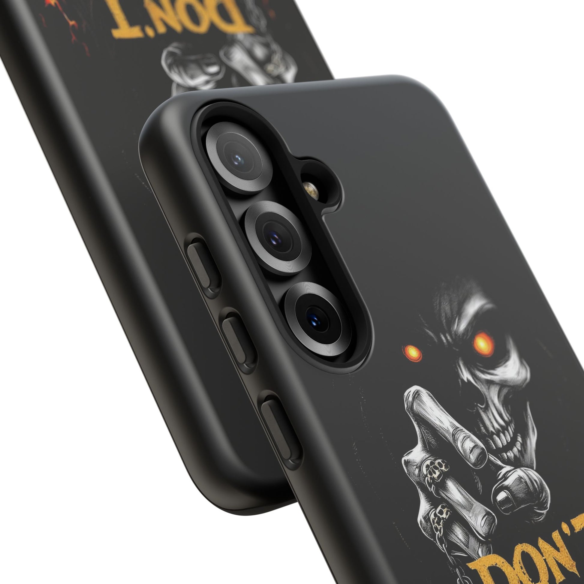 Skull Samsung Tough Cases, Don't Touch My Phone Cover,