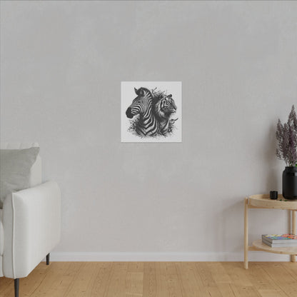 Stripes and Shadows - Canvas Print