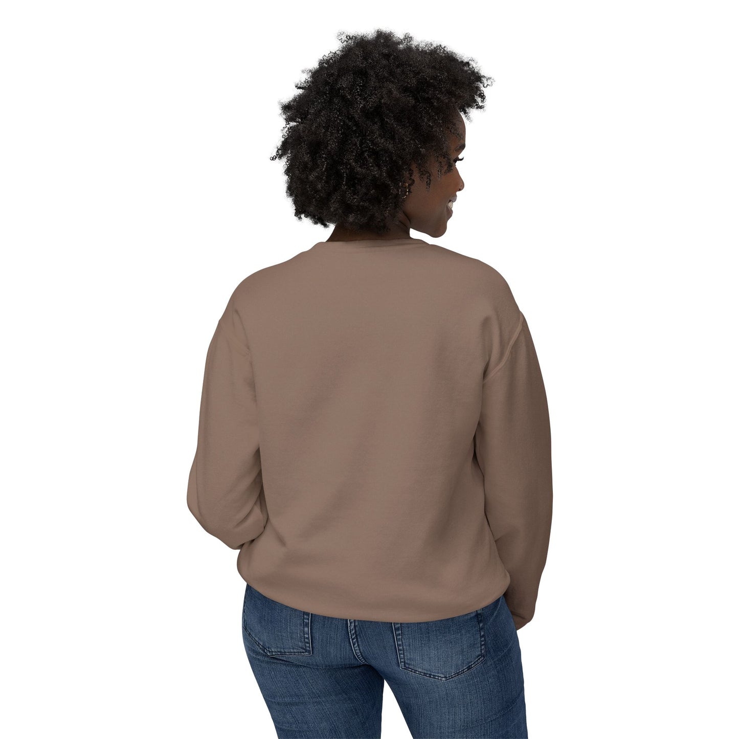 Desert Lady Unisex Lightweight Crewneck Sweatshirt