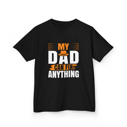 'My Dad Can Fix Anything' - Kids Heavy Cotton™ Tee