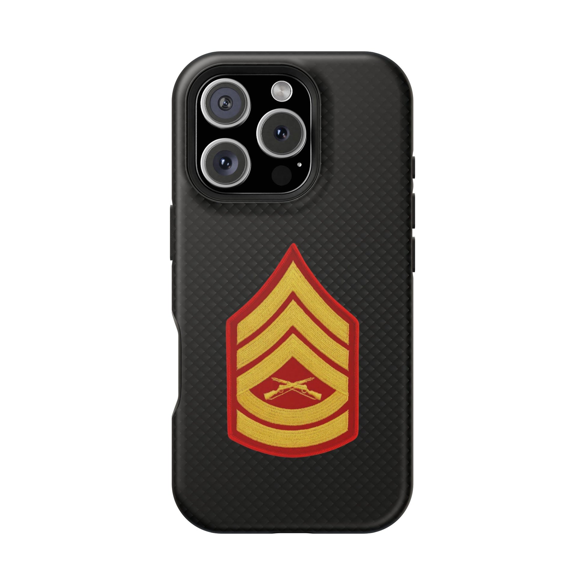 Rank Insignia Impact-Resistant Cases, Gunnery Sergeant