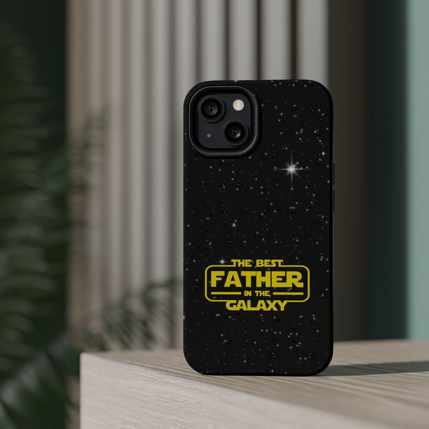 Galaxy-Themed iPhone Magnetic Case - Perfect Gift for the Best Father
