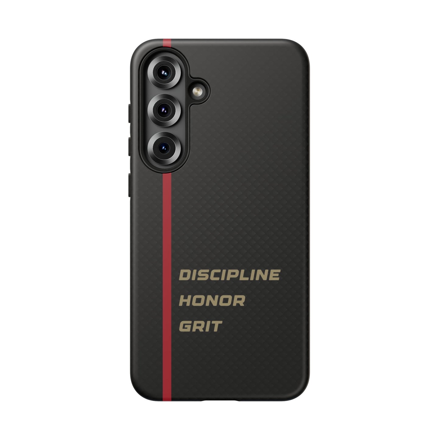 Discipline, Honor, Grit Impact-Resistant Phone Case