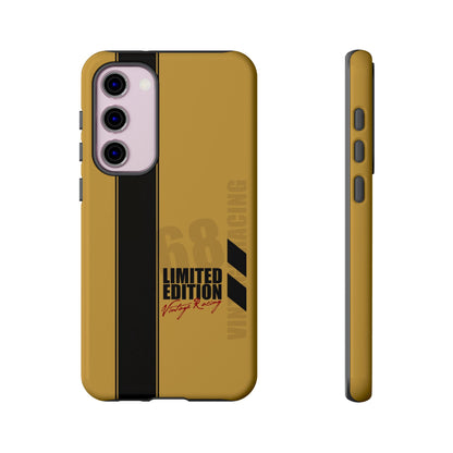 Vintage Racing 68 Tough Case, Retro Racecar Design