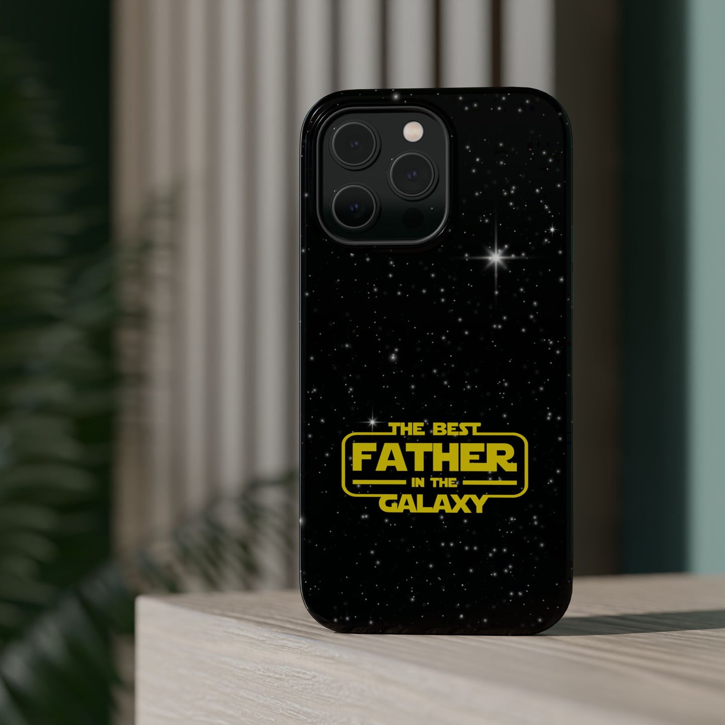 Galaxy-Themed iPhone Magnetic Case - Perfect Gift for the Best Father