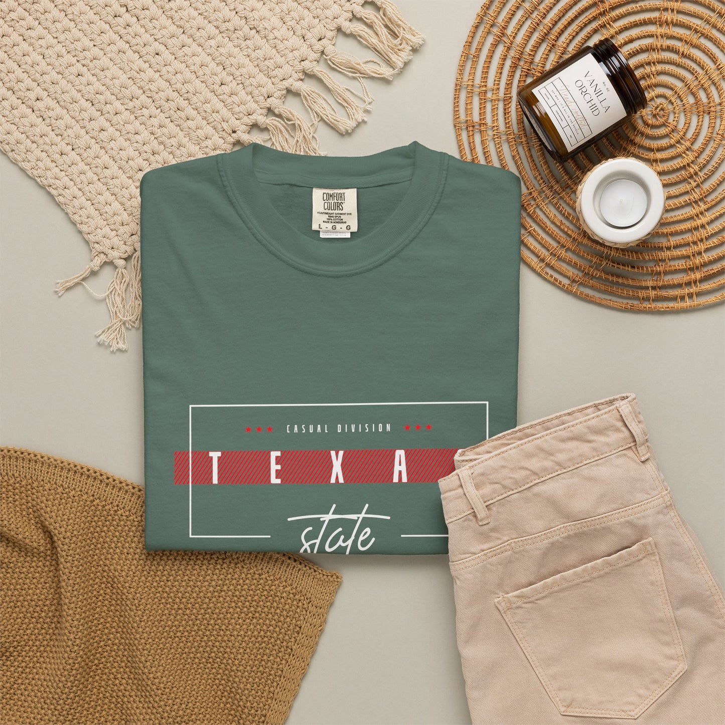 Unisex Texas State Graphic T-Shirt - Retro Casual Vibe
