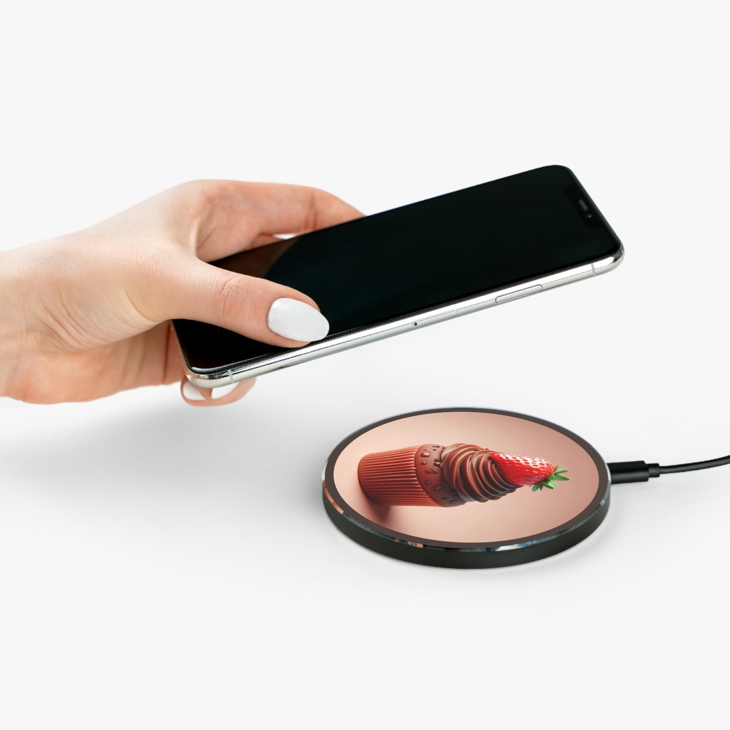 Chocolate Cupcake Wireless Charger