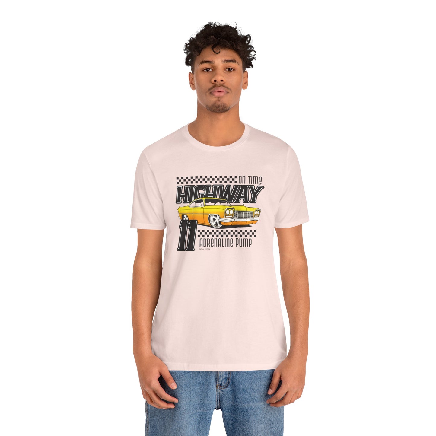 On Time Highway Adrenaline Pump Unisex Jersey Short Sleeve Tee