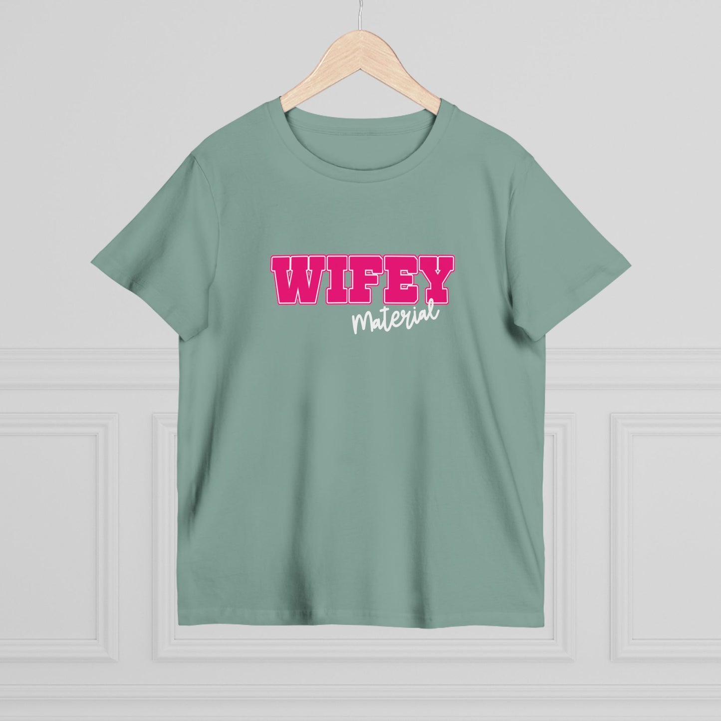 Wifey Material Women’s Maple Tee