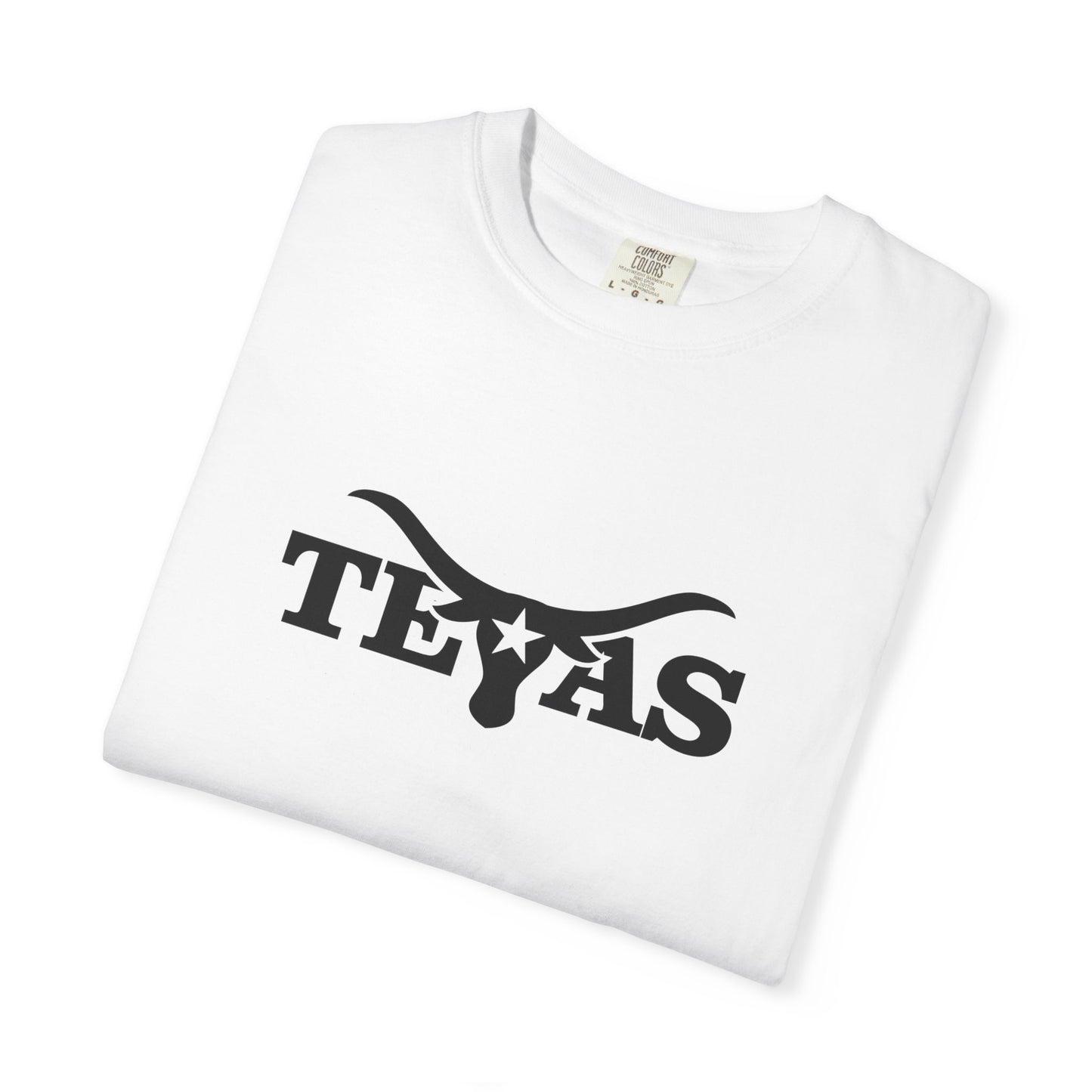 Texas Unisex Garment-Dyed T-Shirt - Cool Western Vibe for Everyday Wear