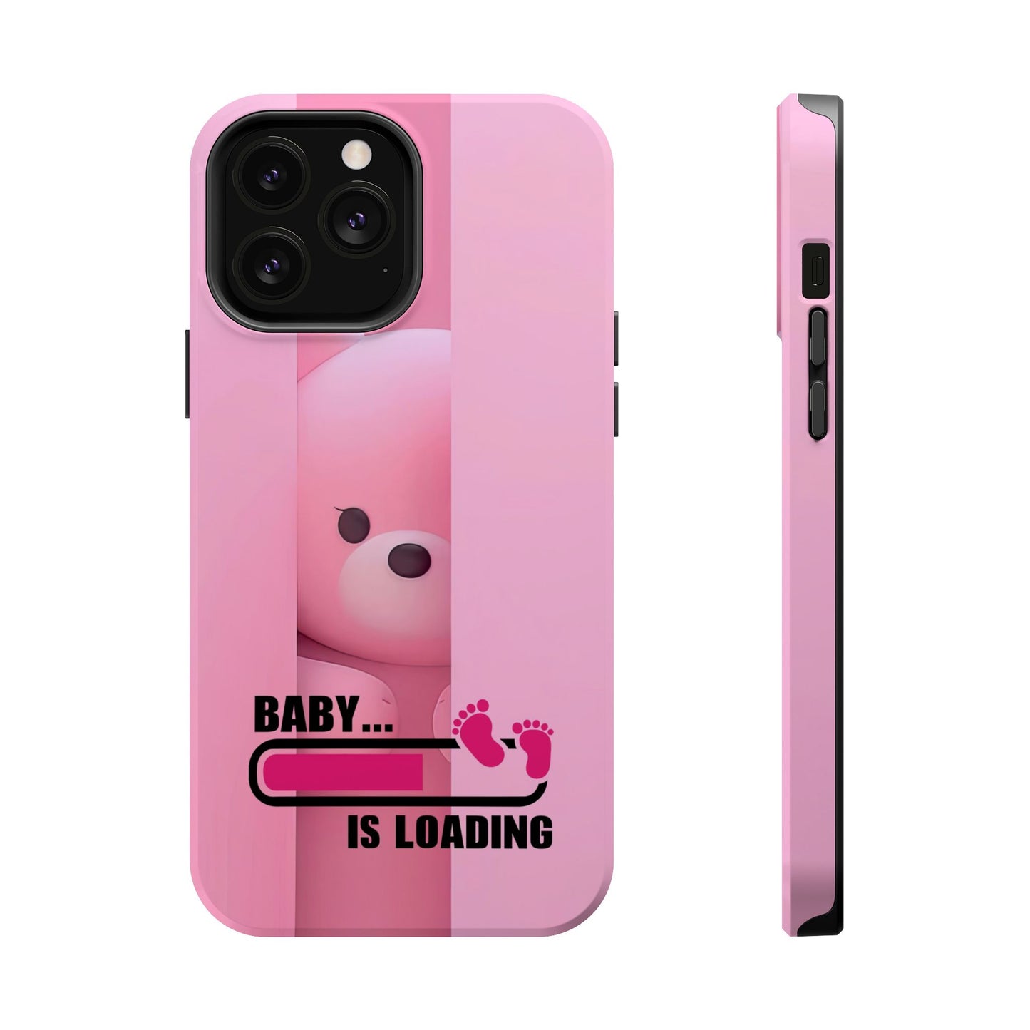 Cute Baby Loading Magnetic Phone Case, Expecting Parents Gift