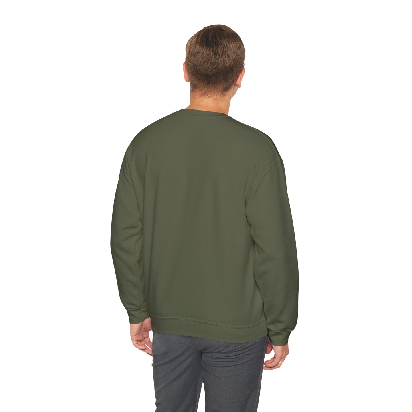 Dad The Man Myth Grill Master Crewneck Sweatshirt
