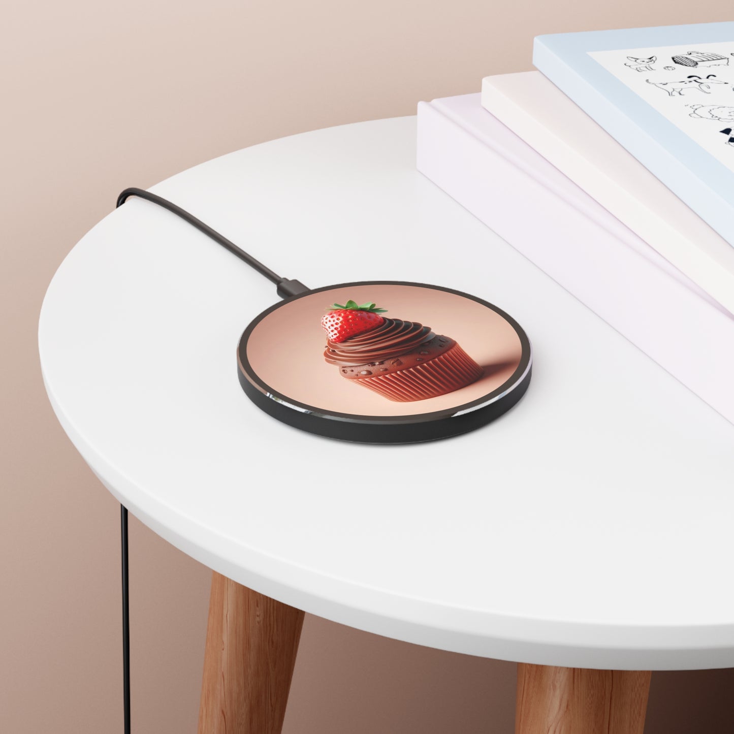 Chocolate Cupcake Wireless Charger