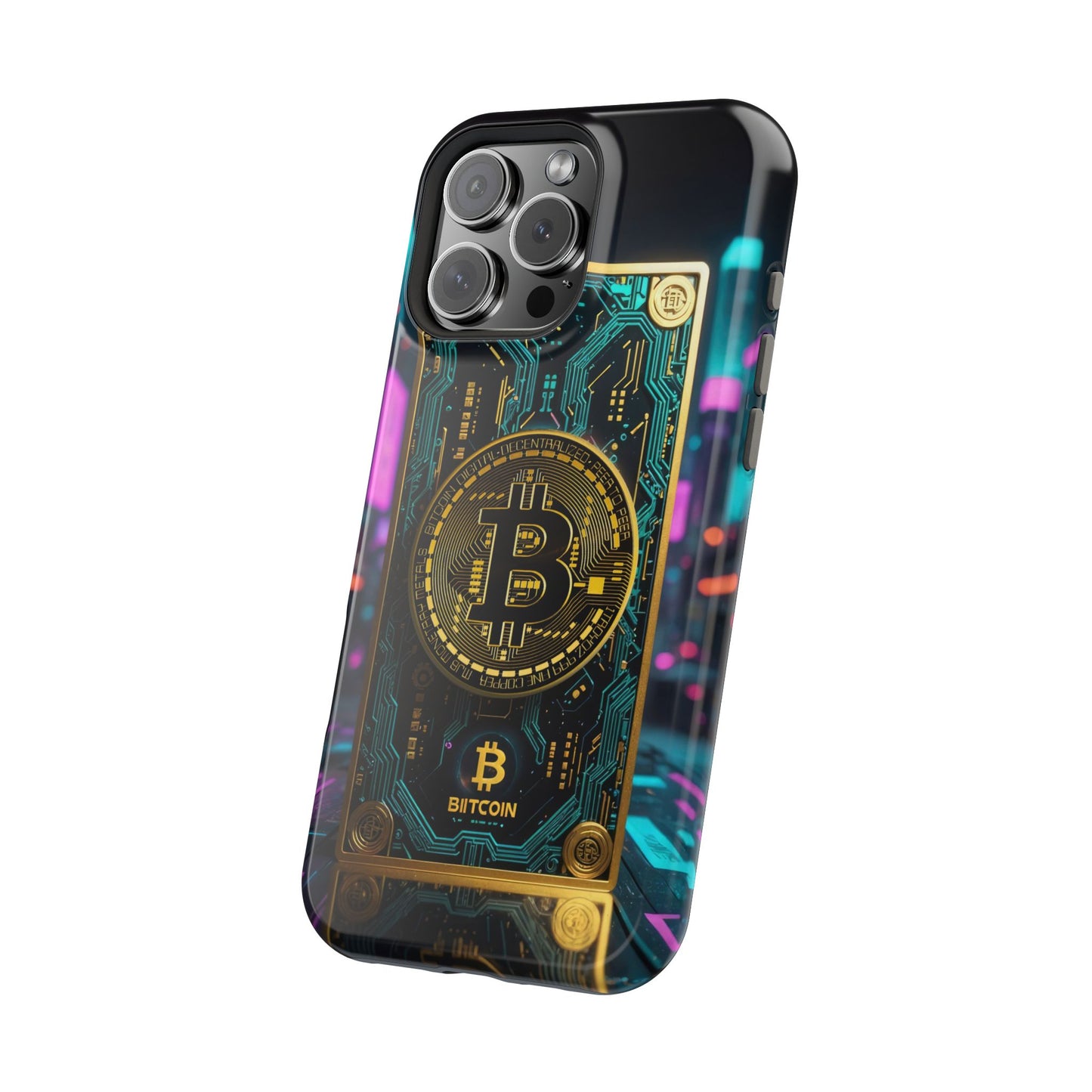 Bitcoin Magnetic Phone Case, Unique Phone Cover