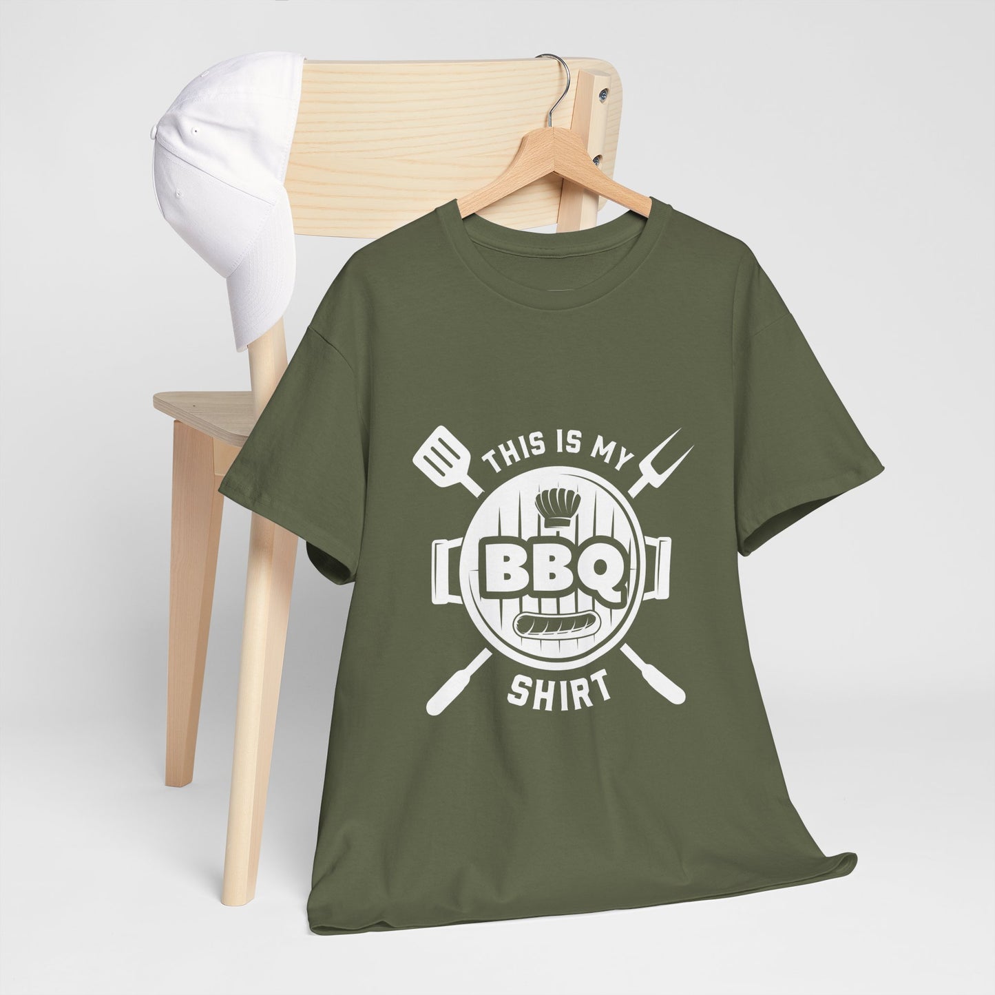 BBQ Lover's Unisex Heavy Cotton Tee - Perfect for Grill Masters