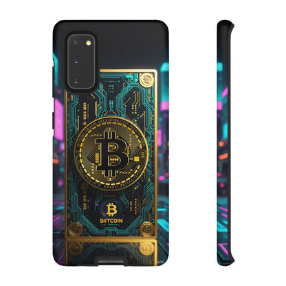 Bitcoin Samsung Phone Case - Tough Cases with Cryptocurrency Design