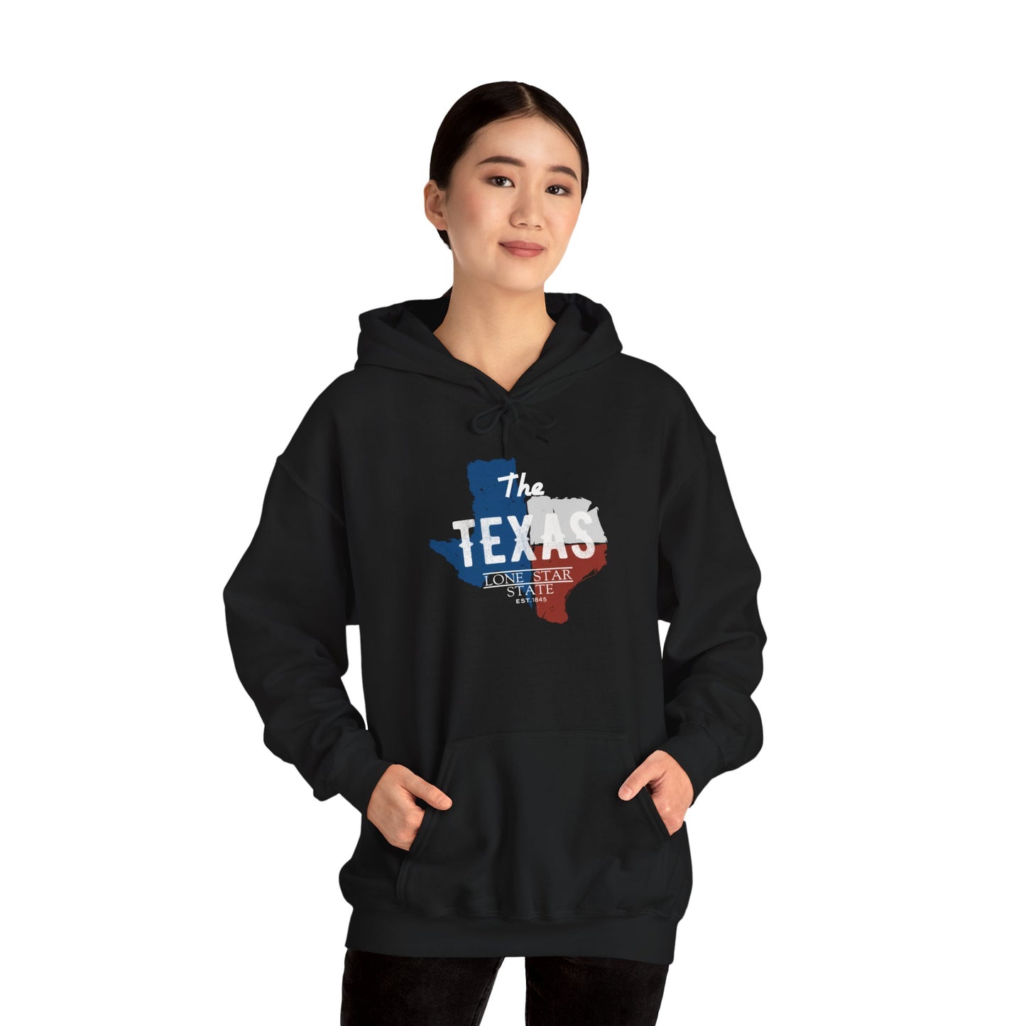 Texas Pride Unisex Hoodie - Comfortable Heavy Blend with State Graphic