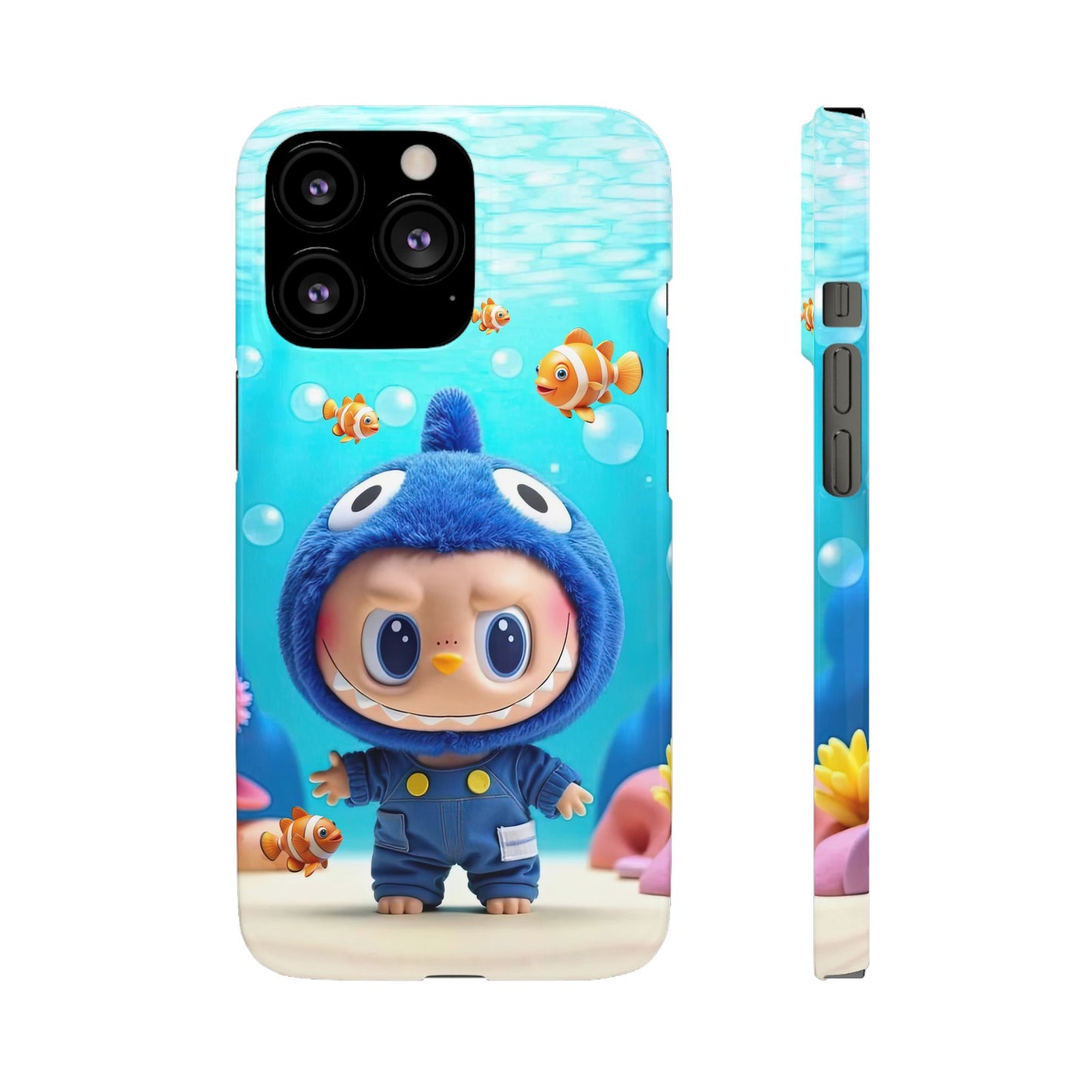 The Monsters Underwater Snap Case - Playful Design