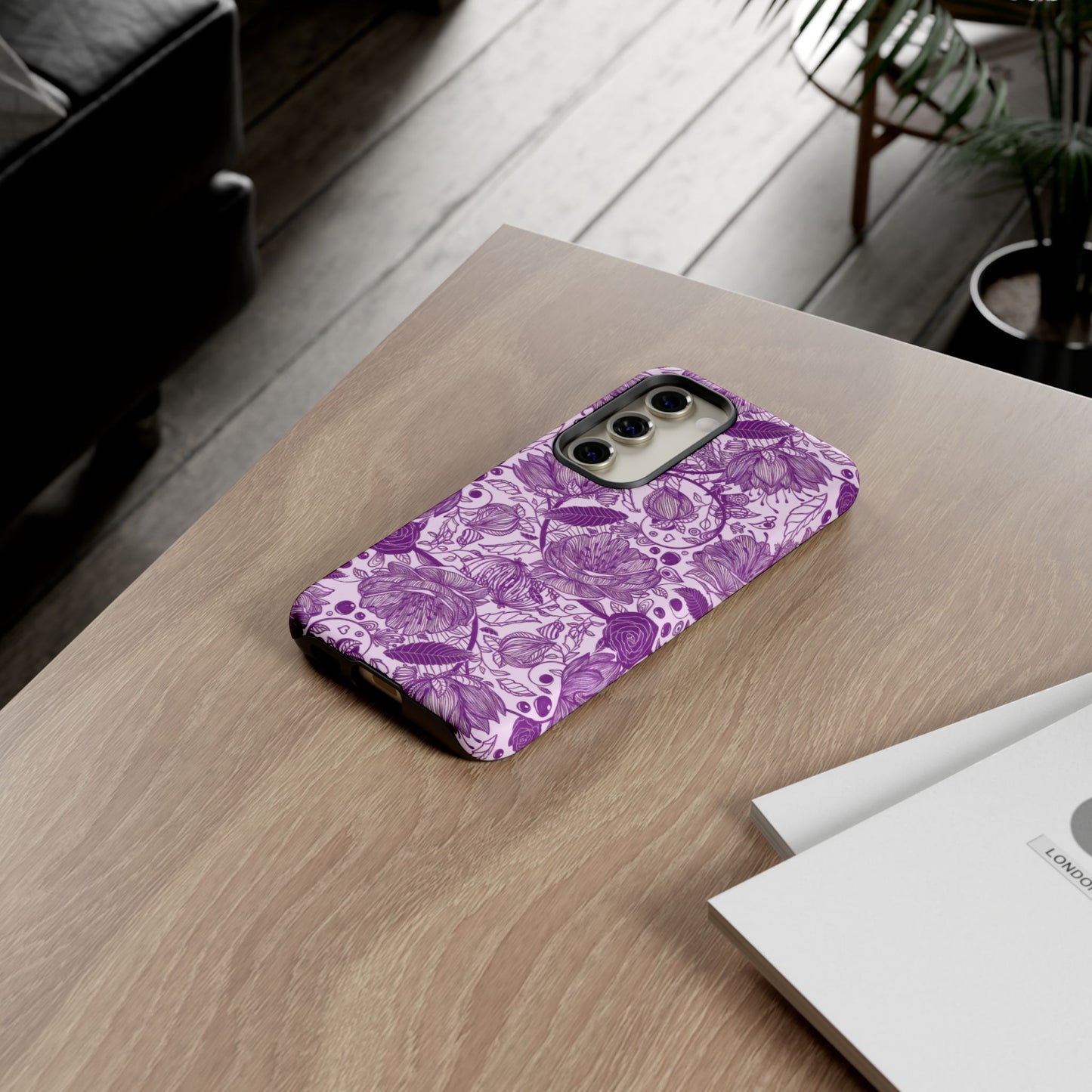 Graphical Garden: Purple Edition Tough Cases