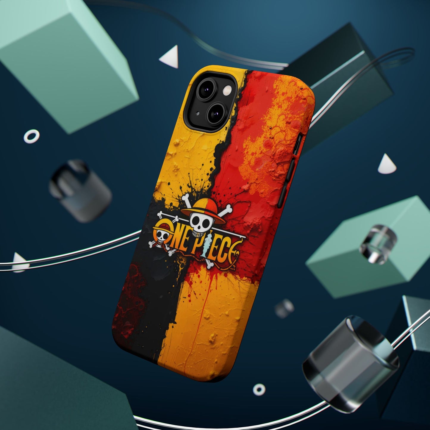 One Piece Vibrant Magnetic iPhone Cases, Anime Accessories