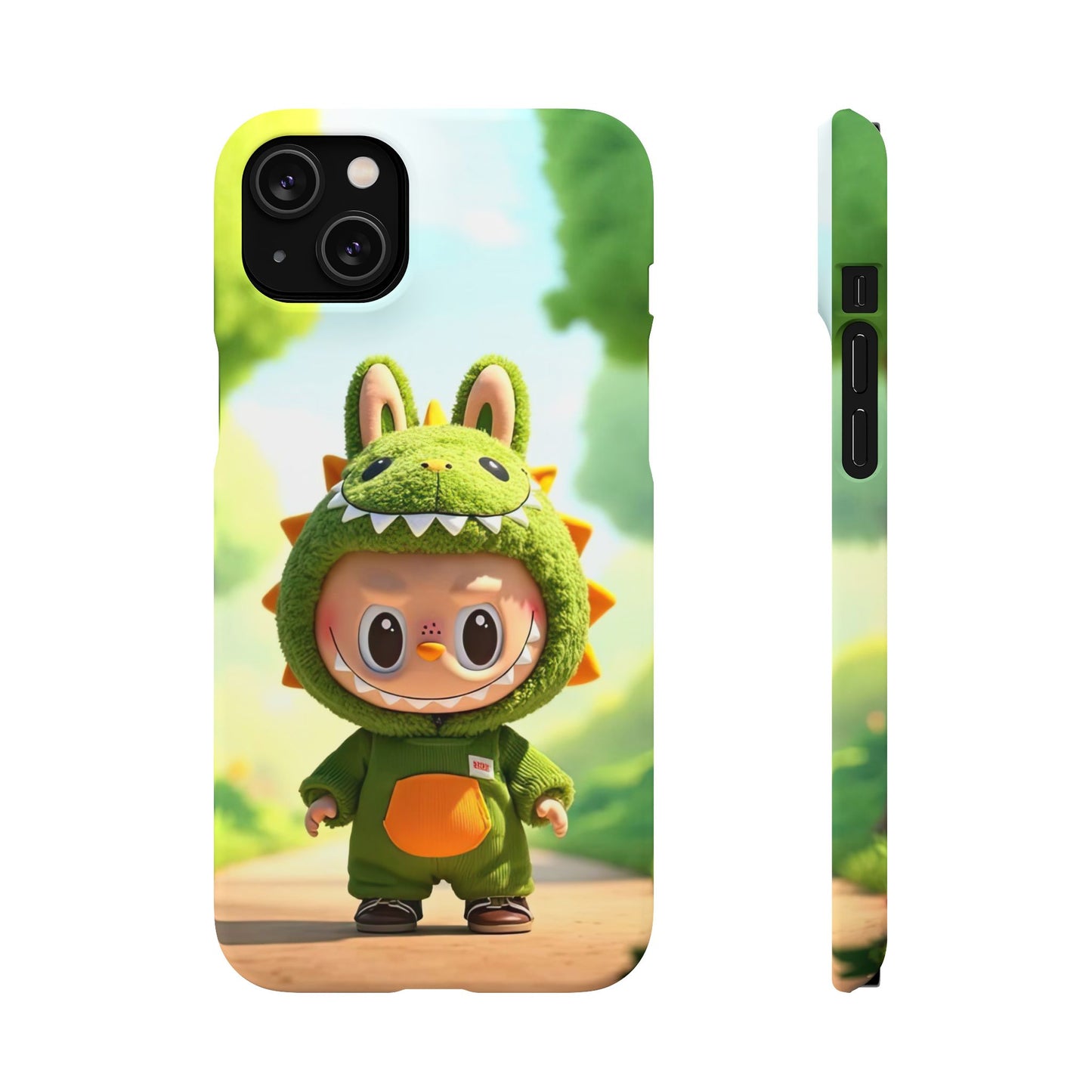 The Monsters Snap Case for iPhone Models – Playful Dinosaur Design