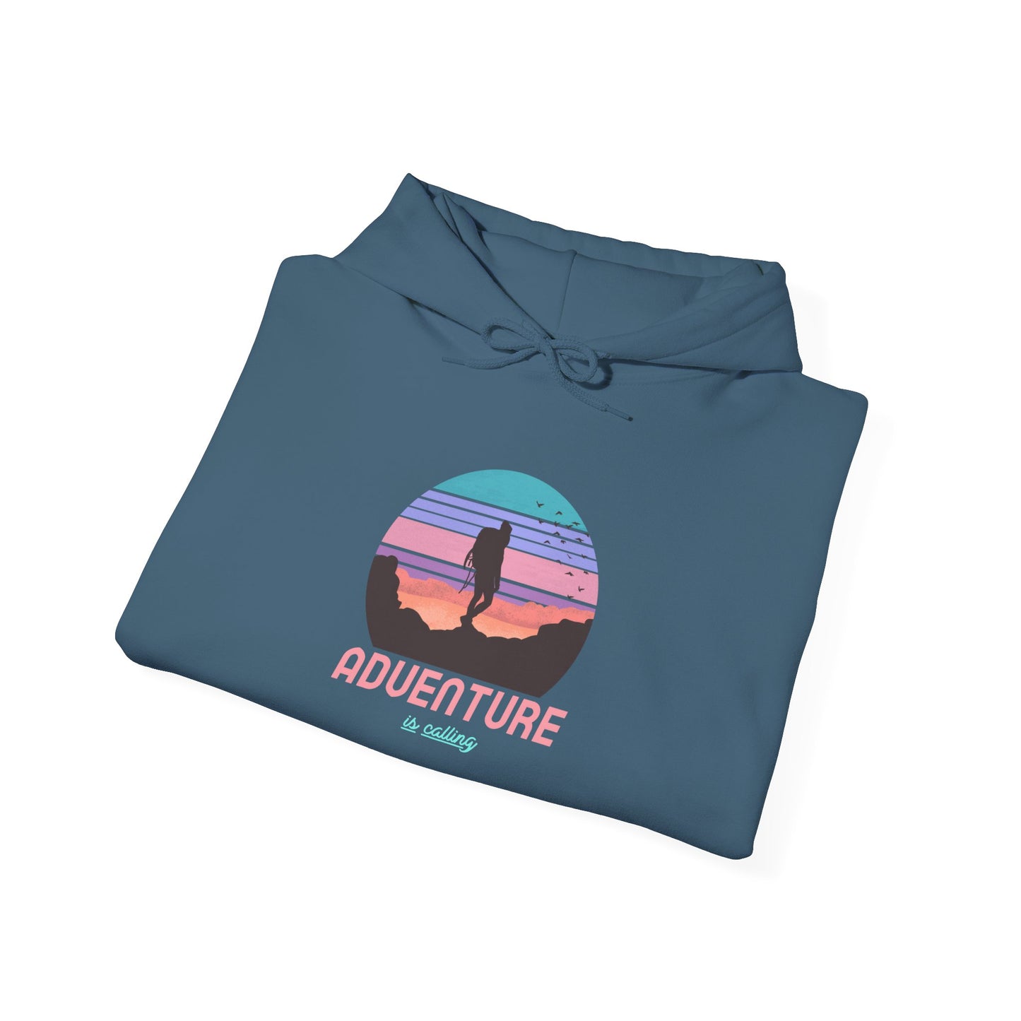 Adventure Is Calling Unisex Heavy Blend™ Hooded Sweatshirt