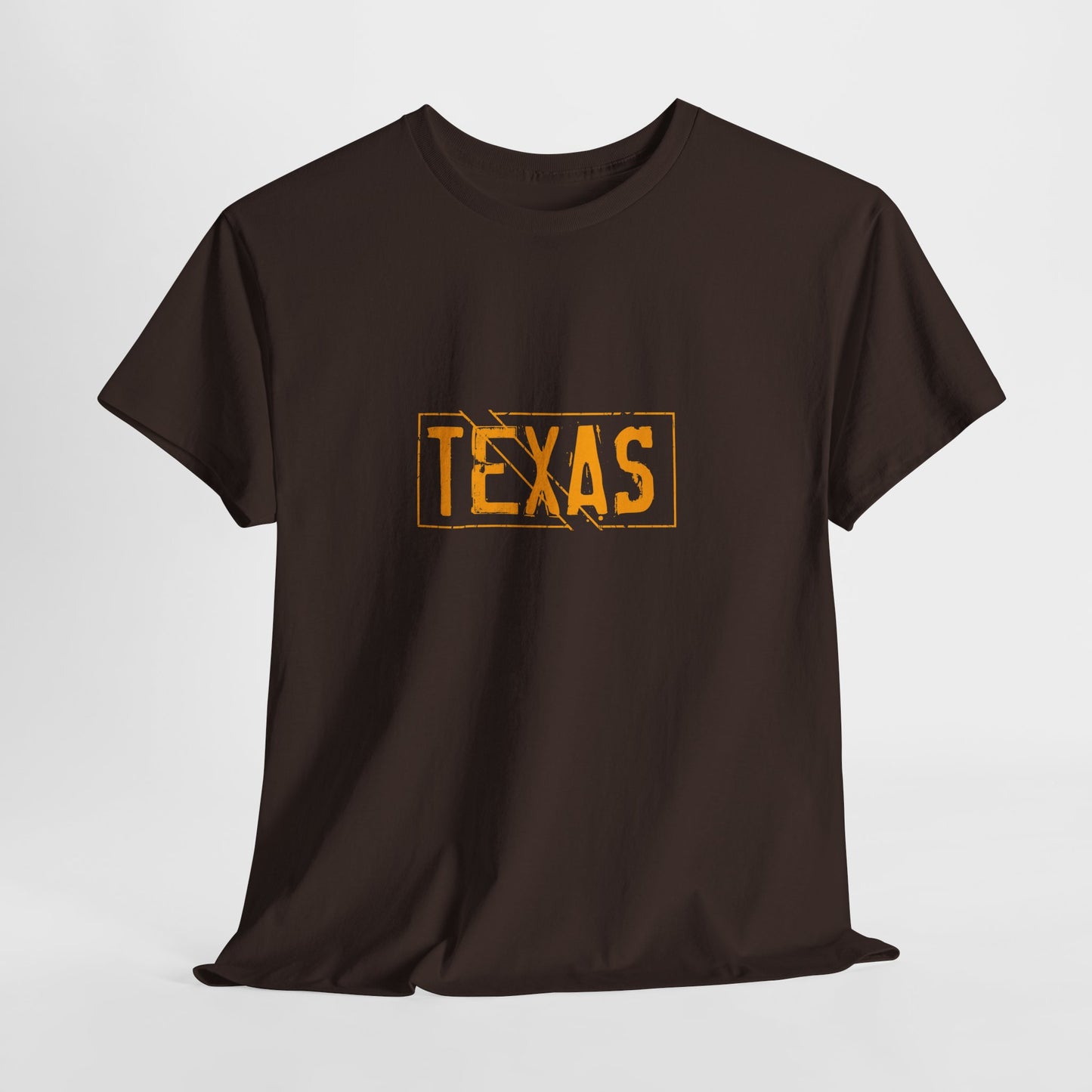 Texas Pride Unisex Heavy Cotton Tee - Casual Black T-Shirt for Texans