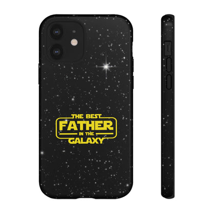 Galaxy-Themed iPhone Tough Case - Perfect Gift for the Best Father