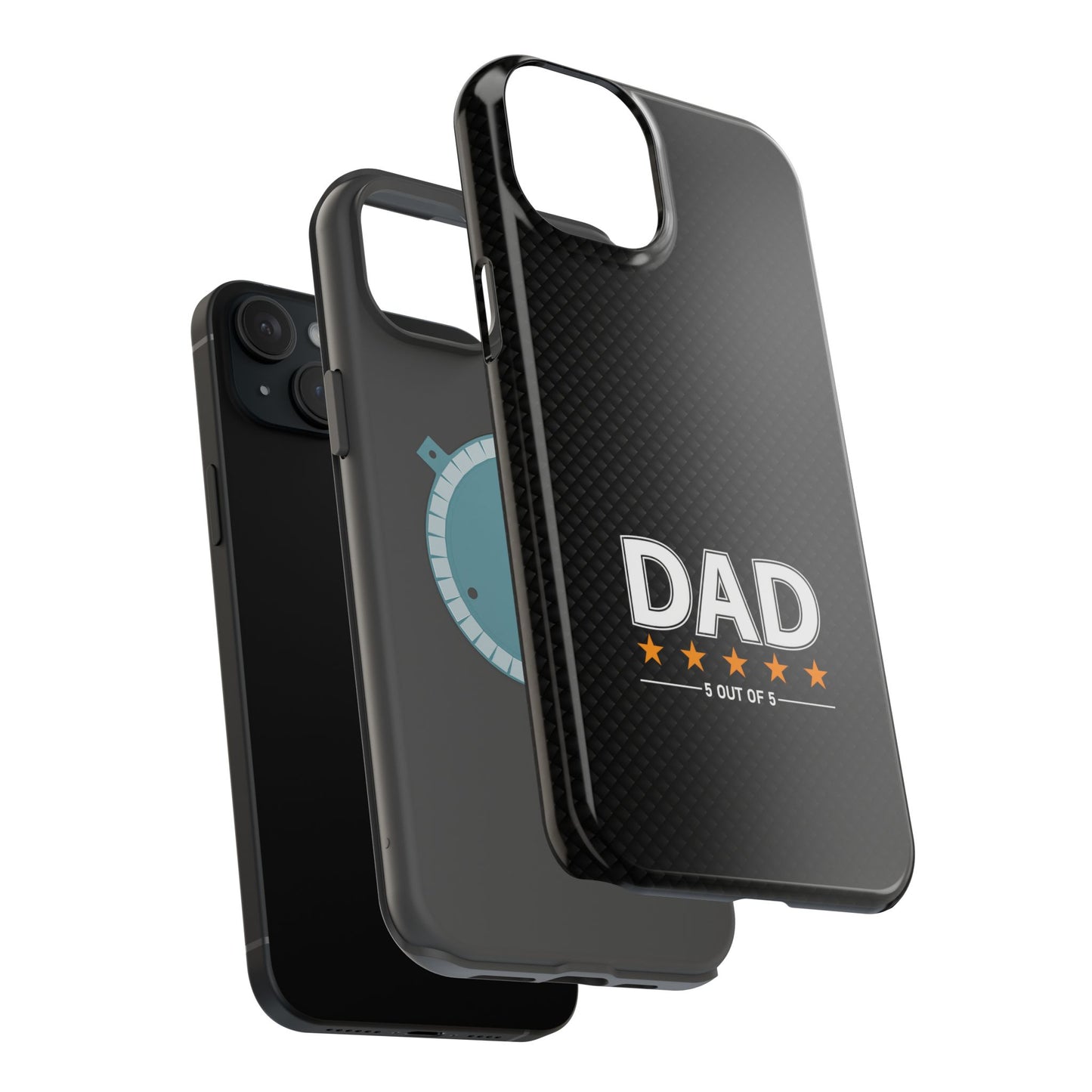Dad 5 Out of 5 Stars Magnetic Phone Case