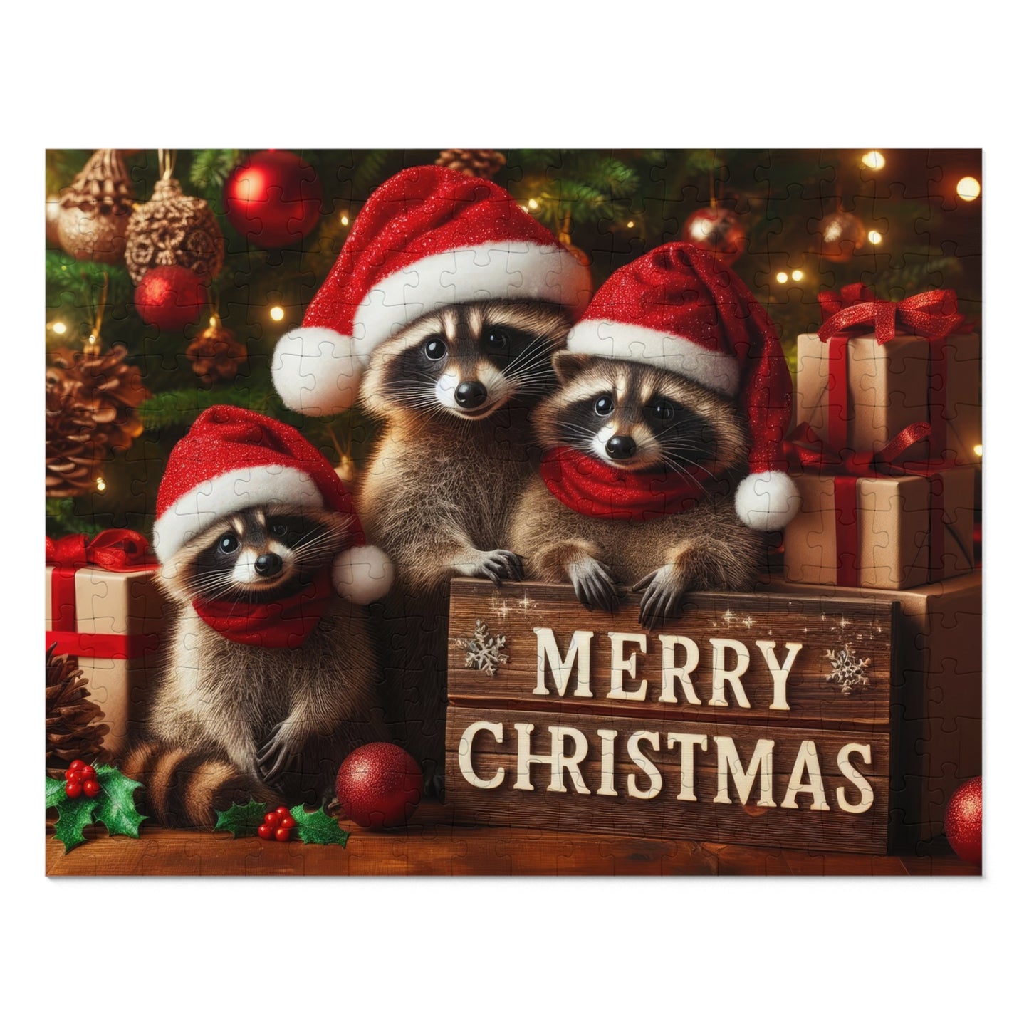 Santa’s Bandits Jigsaw Puzzle (110, 252, 500-Piece)