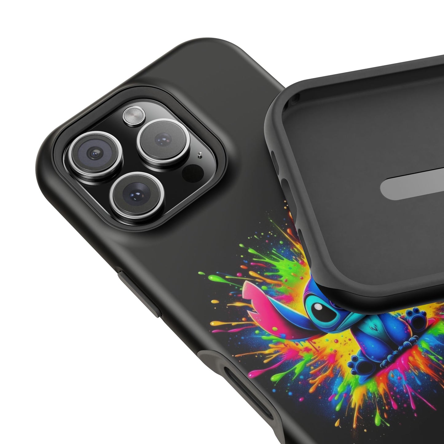 Colorful Cartoon Phone Case, Magnetic Tough Cover